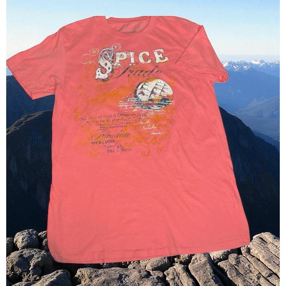 Margaritaville Jimmy Buffett Far Side of World Tour Shirt M Spice Parrot Head - Picture 1 of 11